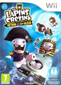 Raving Rabbids: Travel in Time PAL Wii box art